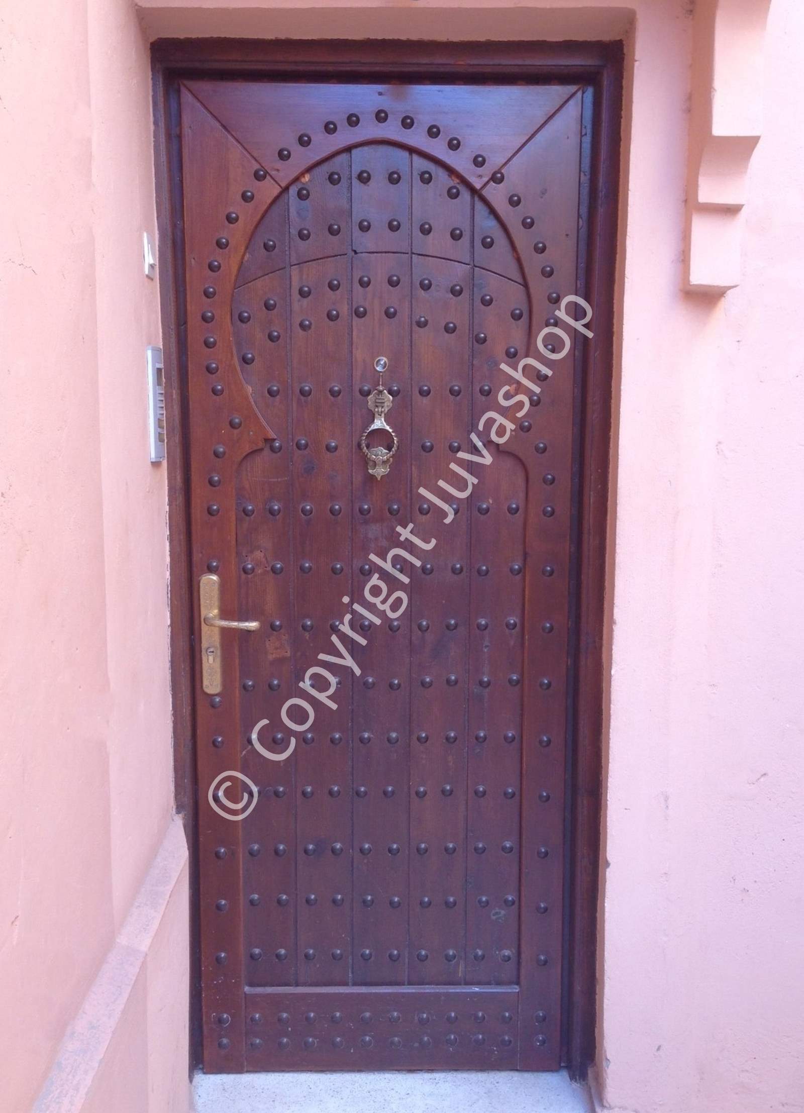 Porte Entree Cloutee Marocaine 2